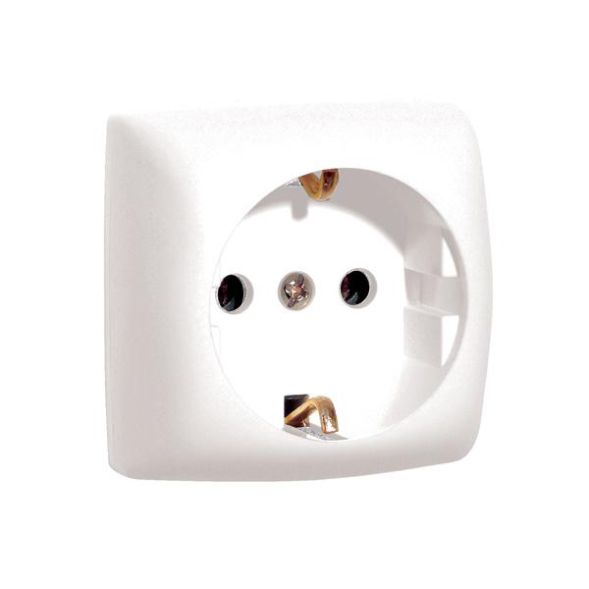 Legrand 086129 surface-mounted socket SCHUKO, (white)