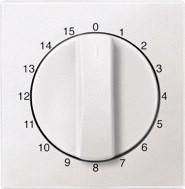 MERTEN 539019 Central plate polar white System M