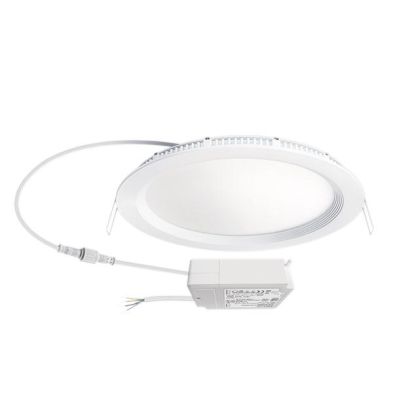 EsyLux EO10298943 LED recessed ceiling spotlight Elsa-2 DL 225 OP 110° 1800 830 ws DALI