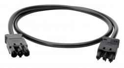 Kopp 226501040 2xGST18 H05VV 3G1,5qmm 1m black V-cable