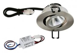 EVN PC20N31327 220-240V 3W 2700K 280lm R sb EDS optics LED recessed ceiling spotlight
