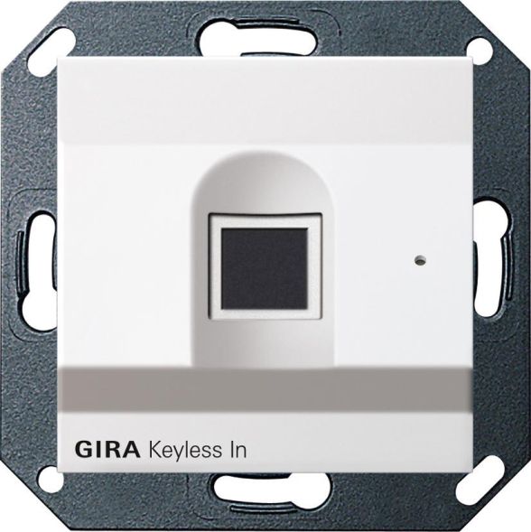 Gira 261727 Gira Keyless In fingerprint reader System 55 pure white with