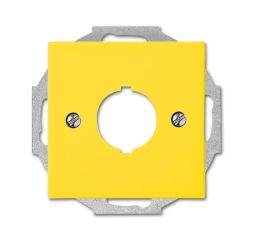 Busch-Jaeger 2533-914-15 central plate, with yellow support ring