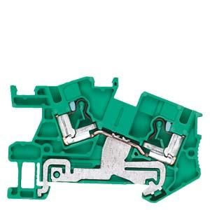 Siemens 8WH6001-0CG07 PE-Insta through terminal width 6.2mm green-yellow