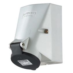 Mennekes 20842A 32A 4-pole 7h 500V IP44 wall socket