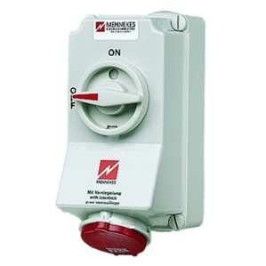 Mennekes 5100A 16A4p 6H400V IP44 DUO wall socket