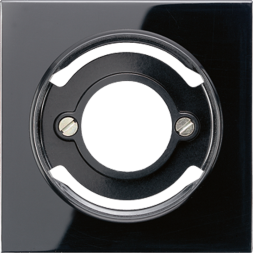 Jung LS937SW cover for light signals, Duroplast, LS series, black