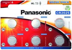 Hückmann 136562 CR2025EL/6B Lithium Power (PK=6pcs.) Battery