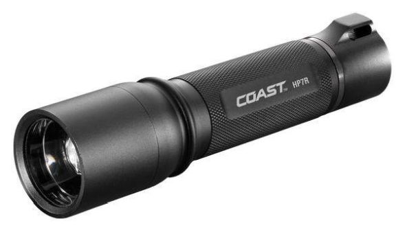 Hückmann 140114 Coast HP7R rechargeable new 19906 LED flashlight