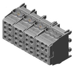 Pollmann 2080427 HLAK 25-4/10 gr-S grey 25qmm 4-pole main line branch terminal