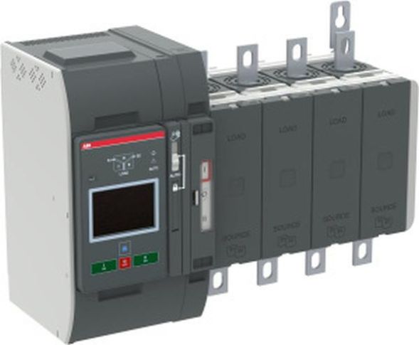 ABB Stotz-Kontakt OXB315E3S4QB, Automatic changeover switch TruONE 3-pole + N 315A Level 4 control unit, 1SCA153504R1001