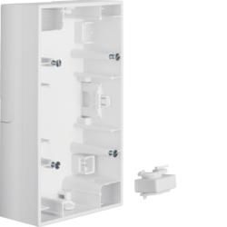 Berker 10427009 Surface-mounted housing 2-way polar white, glossy Berker K.1