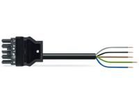Wago 771-8985/107-703 Bu, 7m, black connection cable 5x2.5mm²