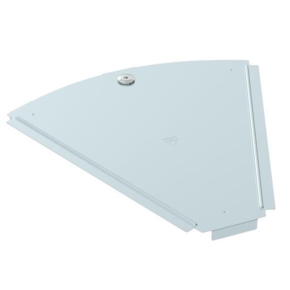 OBO Bettermann 6036407 RBD 45 300 FS for 45° bend B300mm cover