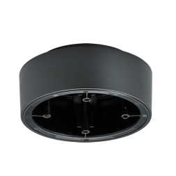 Jung PLBRSW surface-mounted housing, diameter: 100 mm, height 45 mm, black