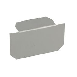 CABLOFIL 637718 end piece PVC W100 H50 , (stone grey)