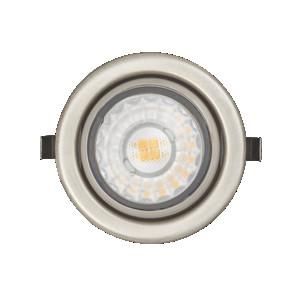 Nobile 1850233912 N5022 CSP lens 38° nickel-plated 4W 3000K LED recessed ceiling spotlight