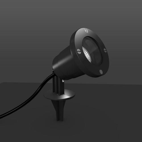 RZB 722221.0031 PAR16 LED/4.4W-3000K 157x98x275,ground LED spotlight