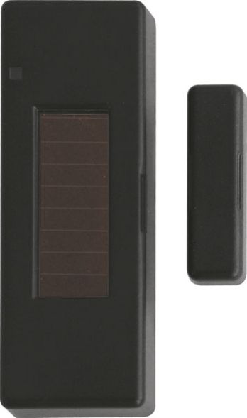 ELTAKO FTKB-am wireless window-door contact | with solar cell and battery | matt anthracite