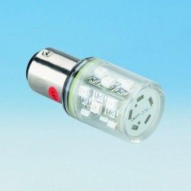 Barthelme 52162415 6LEDs BA15d AC 16lm white LED bulb