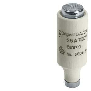 Siemens 5SD606 DIAZED fuse link DC railway system protection