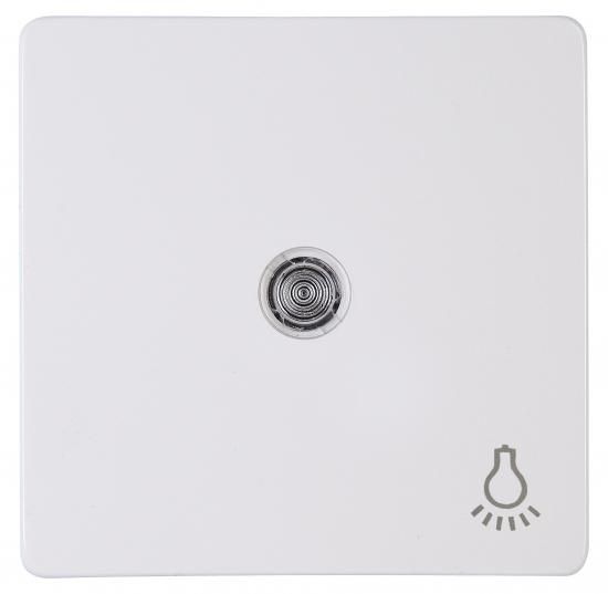 Kopp 333942000 with lens symbol &amp;#039;light&amp;#039; HK05 arctic white surface rocker