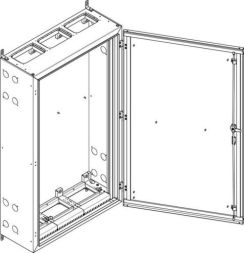 ABN earthed IP55 840x1440x340mm wall housing (NT39E)