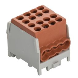 Pollmann 2080176 HLAK 25-1/6M2 brown main line branch terminal