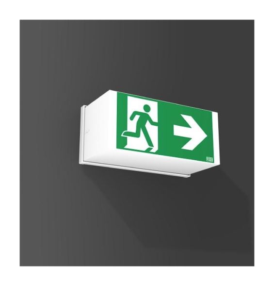 RZB 672247.002.1 Multivariable 4000K IP54 274x125x139mm LED emergency light