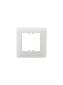 Rutenbeck 10010001 80x80mm pearl white cover plate