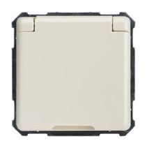 ELSO 205030 flush-mounted socket with hinged lid 16A pearl white