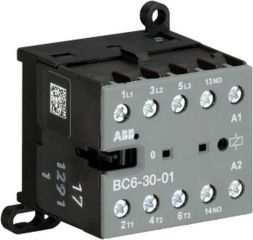 ABB Stotz-Kontakt BC6-30-01-07, miniature contactor 12VDC, GJL1213001R0017