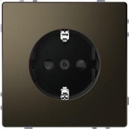 MERTEN MEG2300-6052 SCHUKO socket Moccametallic System Design