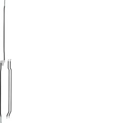 Hager FZ988 replacement push rod 1700mm for IP44/54 center symmetrical