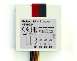 Theben 4969224 TA 4 S KNX UP 4-way button interface