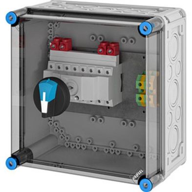 Hensel 20001580 63A 4-pole + PE Mi-load changeover switch housing