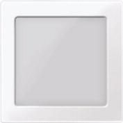 MERTEN 587425 Central plate active white glossy System M