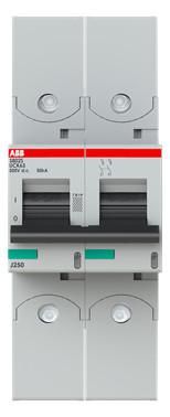 ABB Stotz-Kontakt 2CCS862002R1597 S802S-UCK63-R K63A 2-pole high-performance circuit breaker