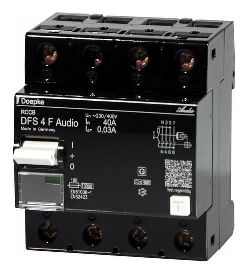Doepke 09144846 DFS4 063-4/0,03-F Audio residual current circuit breaker