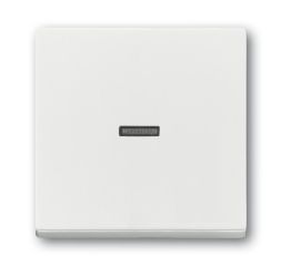 Busch-Jaeger 1789 N-884 rocker switch, with small transparent dome, studio white matt