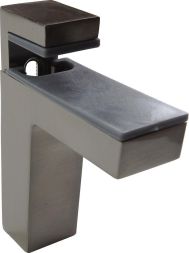 Strate 0940.ED glass and shelf supports ED, stainless steel, PU=2 pieces, stainless steel look