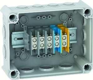 OBO Bettermann T160KL 190x150mm with terminal block cable junction box, 2007440