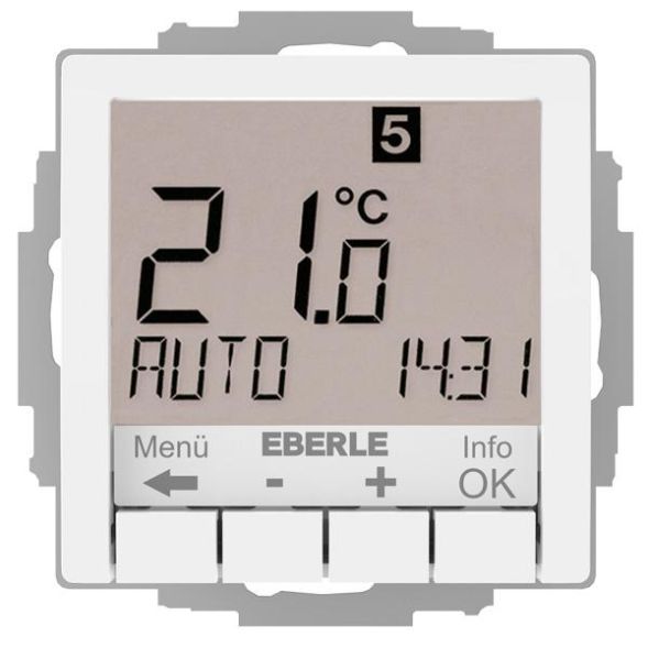 Eberle 527820455504 UTE 4800-Rw-RAL9010-G-55 room thermostat UP