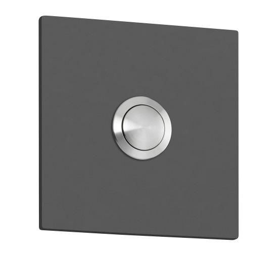 CMD bell plate square type 100 anthracite