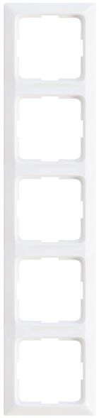 Legrand 776205 cover frame 5-way Creo Ultrawhite, (white)