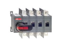 ABB Stotz-Kontakt OT160E04WCP, load changeover switch 4-pole 160A with handle and shaft/open, 1SCA022775R0220