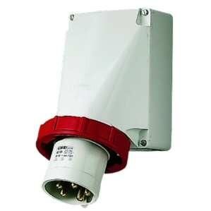 Mennekes 368 125A5P 6H400V IP67 CEE wall plug