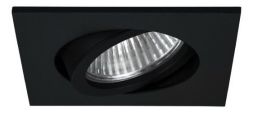 Brumberg 12355083 350mA 6W 3000K IP65 black LED recessed ceiling spotlight