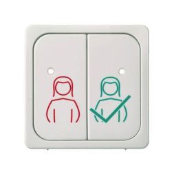 ELSO 735824 Touch surface call-cancel button MEDIOPT CARE pure white