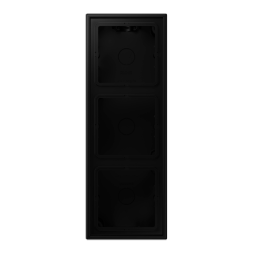 Jung LS583ASWM surface-mounted cap 3-way, LS series, graphite black matt